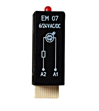 Модуль светодиода YMLRA024 6-24V-DC/AC EM07