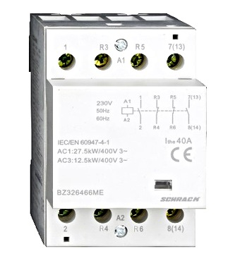 Модульный контактор BZ326466ME 40A Модульный контактор BZ326466ME 40A